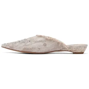 73Hours ROSESTUDIOBYGUOPEI x Женские закрытые тапочки серо-фиолетовые, цвет Gray Purple