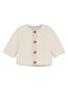 Noppies Флисовая куртка кремового цвета