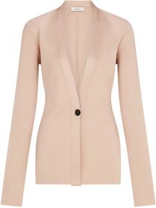 Кардиган с V-образным вырезом Ferragamo, розовый