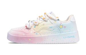 LINING Скейтерские кеды Low top Unisex Red Yellow Blue устойчивые к истиранию, легкие и дышащие