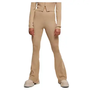 Леггинсы Urban Classics Knit, бежевый