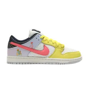 Кроссовки Nike Xavier Schipani x Dunk Low SB PS, разноцветный