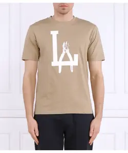 Футболка Teemeccano Regular fit Boss Orange, бежевый