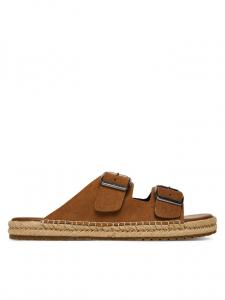 Эспадрильи Flex Jutte Hilfiger Suede Sandal FM0FM05503 Tommy Hilfiger, коричневый