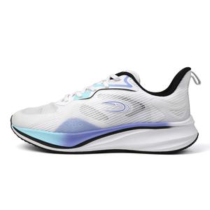 SAIQI Коллекция беговой обуви Мужские повседневные беговые кроссовки низкие с амортизацией противоскользящие устойчивые к истиранию белый фиолетовый, цвет White Purple