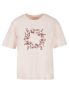 Футболка F4NT4STIC Rosa Fr├╝hlings Blumenkranz Dekor, Pastel pink