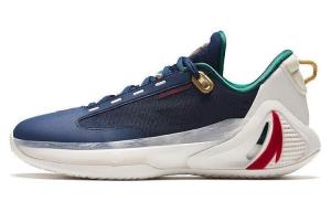 Баскетбольные кроссовки GH4 мужские низкие белые/синие Anta