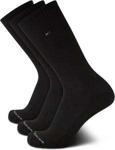 Мужские спортивные носки Tommy Hilfiger - носки Cushion Crew (3 шт.), Black