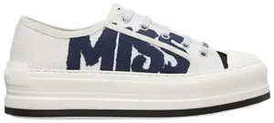 Кроссовки Dior Wmns Walk'n'Dior Platform 'White Deep Blue', белый