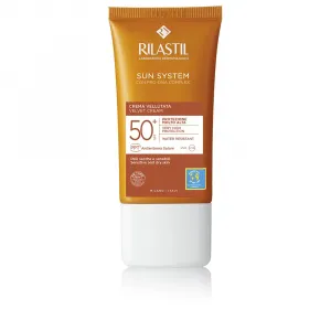 Солнцезащитный крем Sun System Spf50+ Crema Velluto Rilastil, 50 мл