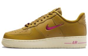 Мужские кроссовки для скейтбординга Nike Air Force 1, Luminous Green/Crimson Tint/Volt/Black