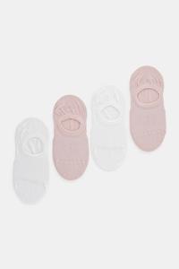 Носки 4 пары Calvin Klein Jeans, розовый