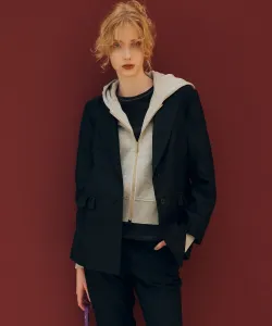 Толстовка из флиса с вышитым логотипом Suite L, цвет Light Gray [003]