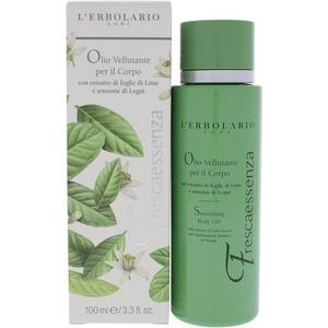 Разглаживающее масло для тела Lerbolario Frescaessenza для унисекс, 3,3 унции L'Erbolario