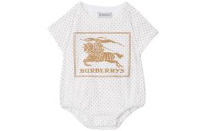 Burberry Белая повседневная спортивная одежда для младенцев и малышей