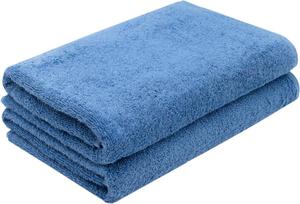 Банные полотенца Zollner 00000320 2er-Set, синий