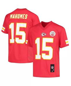 Реплика игрока Big Boys Патрика Махоумса Red Kansas City Chiefs Outerstuff, красный