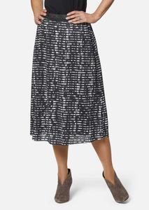 Юбка до колена GOLDNER Druck, черный