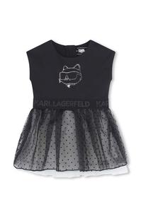 Детское платье Karl Lagerfeld, черный