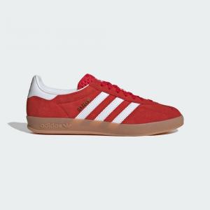 Кроссовки Adidas GAZELLE INDOOR, цвет Better Scarlet/White/Gum