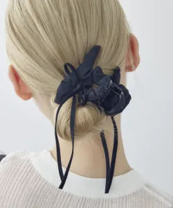 Заколка для подвешивания булочек с лентой Goldy, цвет Black