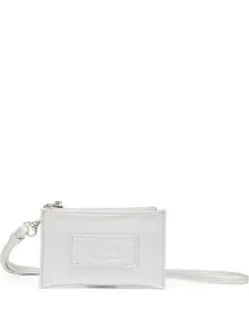 Кошелек с логотипом Mm6 Maison Margiela, серебряный