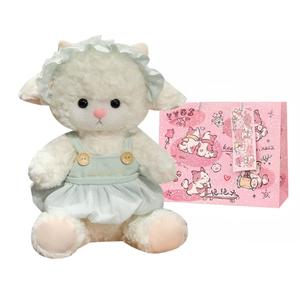 Мягкая овечка из плюша, высота 22см/32см/45см Tak Bebe