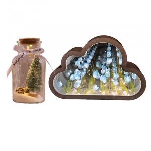 Цветочное море diy рукодельное настольное украшение зеркало The Star God Project