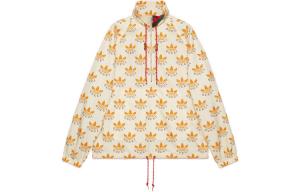 Куртка Adidas Originals X ADIDAS унисекс цвета слоновой кости и белого цвета Gucci, белый