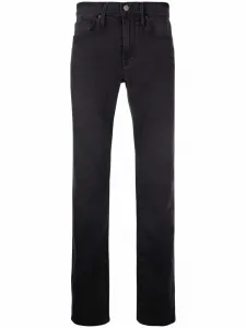 Джинсы кроя слим Frame, серый