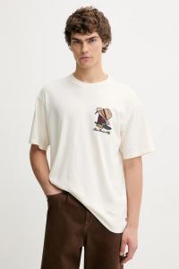 Хлопковая футболка Levi'S, бежевый