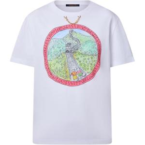 Футболка Grace Coddington FW25 Regular женская LOUIS VUITTON, белый