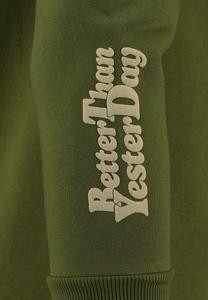 Толстовка с капюшоном MSW WEST LAKE Key Largo, зеленый