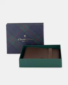 Чехол-кошелек, воловье кожа Emidio Tucci, коричневый