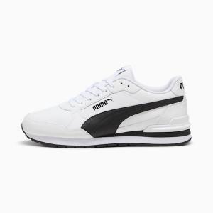 Мужские кроссовки St Runner V4 Leather Puma, белый