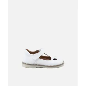 Детские пинетки из белой кожи Eli 1957, белый