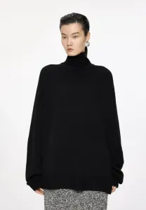 Свободный джемпер со стехкрагеном Jnby, Schwarz