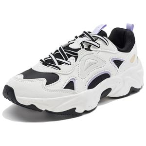 Кроссовки XTEP Lifestyle Shoes Women's Low-top, белый/черный