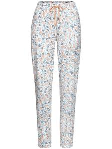 Пижамные штаны в белый и оранжевый горошек VIVANCE DREAMS