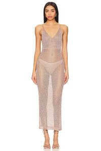 Платье макси от darcie Superdown, розовый