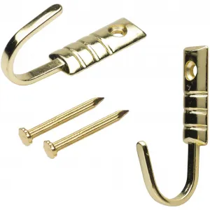 Декоративные крючки Liedeco для штор, цвет messingfarben
