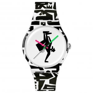 SWATCH Часы Men's Watch, White Dial