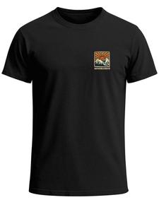 Neverless Футболка 'Stay Positive' в черном цвете