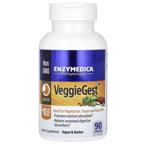 Добавка Enzymedica VeggieGest, 90 капсул