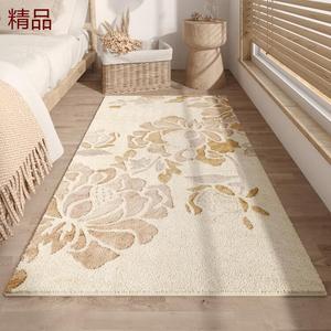 AOVOC Ковер 200x300 см из искусственного дерева для спальни/гостиной, длинная полоса, толстая версия, MULANGXING