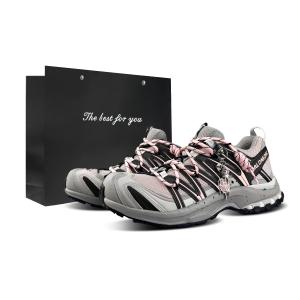XA PRO 3D Low top Trail Running Training City Commute Running Shoes Unisex SALOMON, розовый-shopping bag