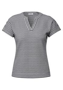 Рубашка CECIL, Night Blue/White