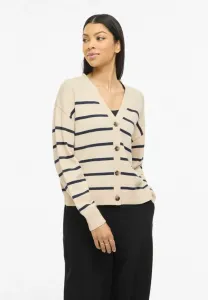 Кардиган viril с v-образным вырезом Vila, Super Light Natural Melan