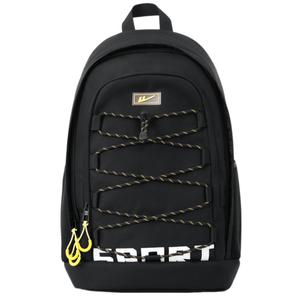 Большой рюкзак из ткани Warrior унисекс черно-белый