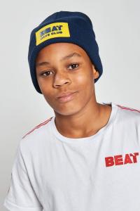 Логотип шапки-бини Beat Boyz Club, темно-синий